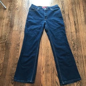 Levi’s boot cut stretch slim jeans